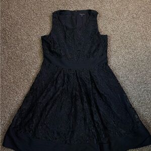 Elegant Black Lace Dress